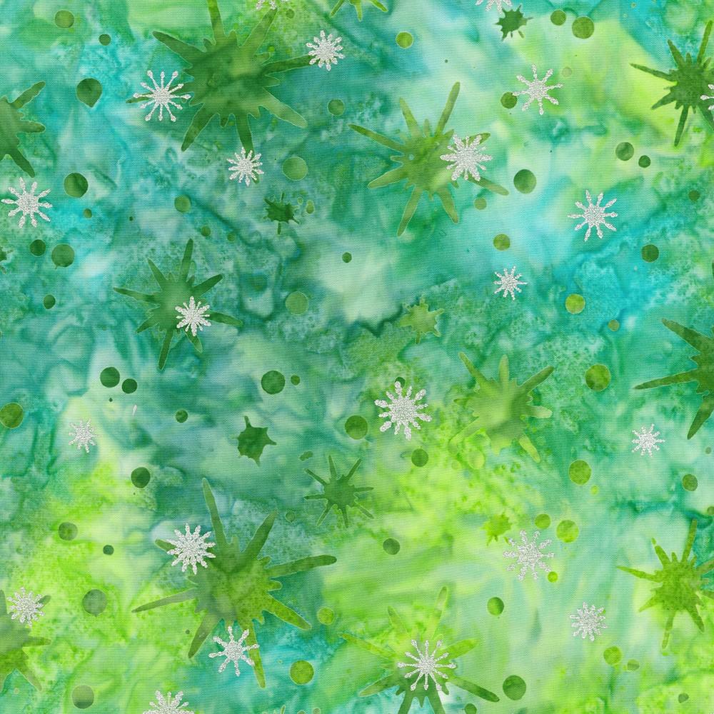 robert kaufman fabrics SRKM-23965-486 NORTHERN LIGHTS from Artisan Batiks: Evergreen Ice