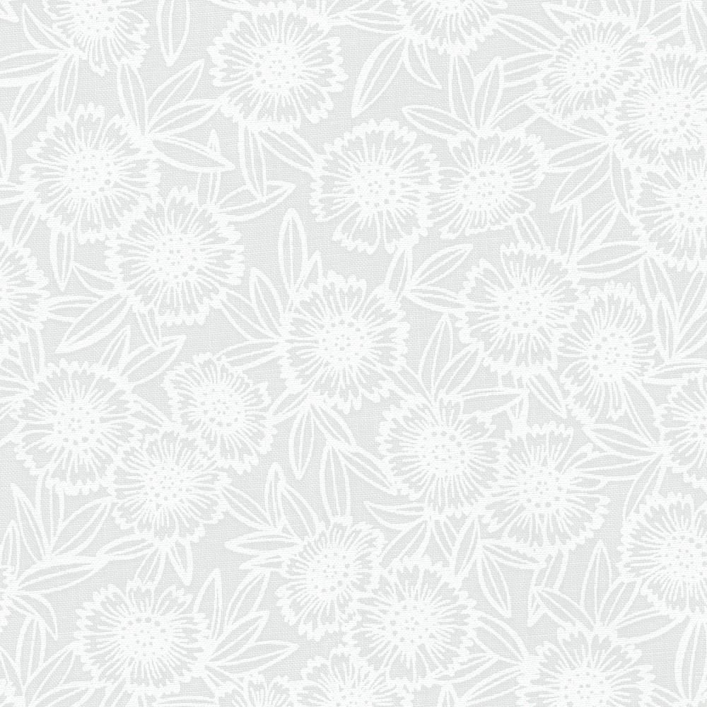 robert kaufman fabrics WEL-23350-1 WHITE by Vanessa Lillrose & Linda Fitch from Wishwell: Alabaster Hues