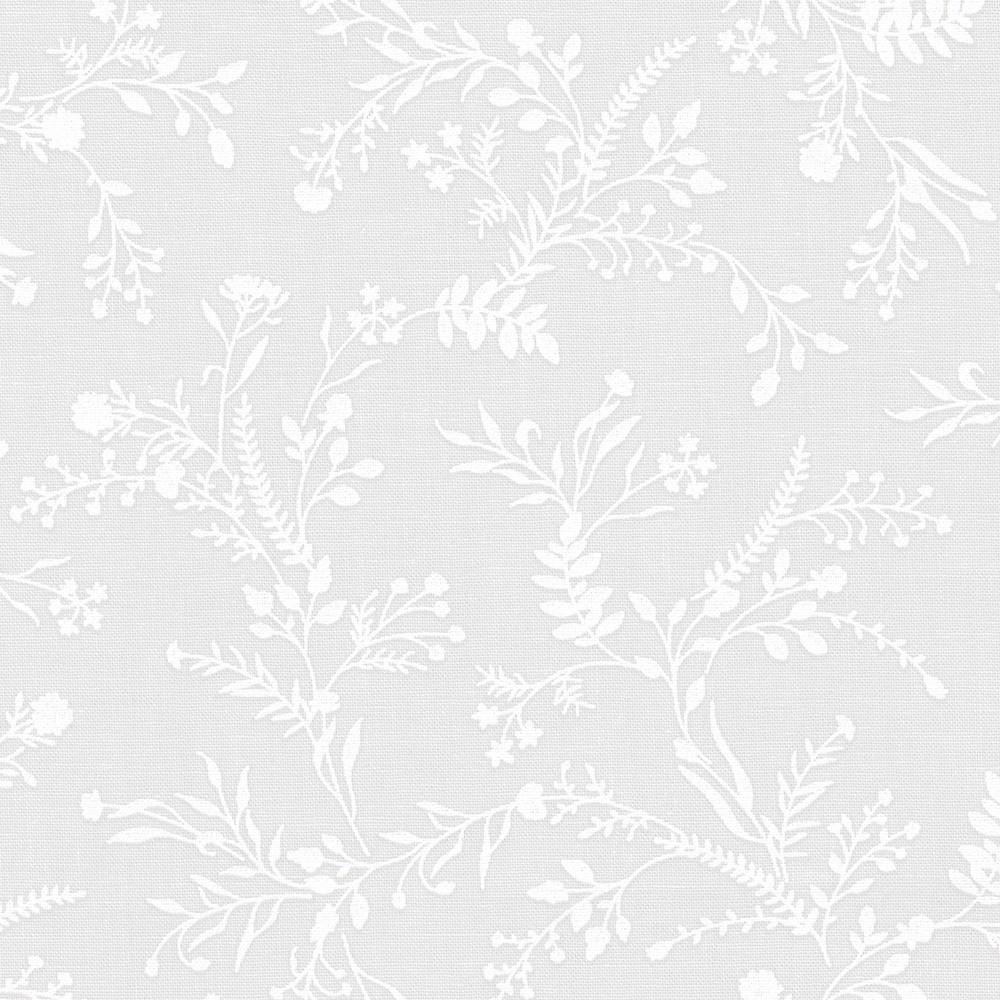 robert kaufman fabrics WEL-23351-1 WHITE by Vanessa Lillrose & Linda Fitch from Wishwell: Alabaster Hues