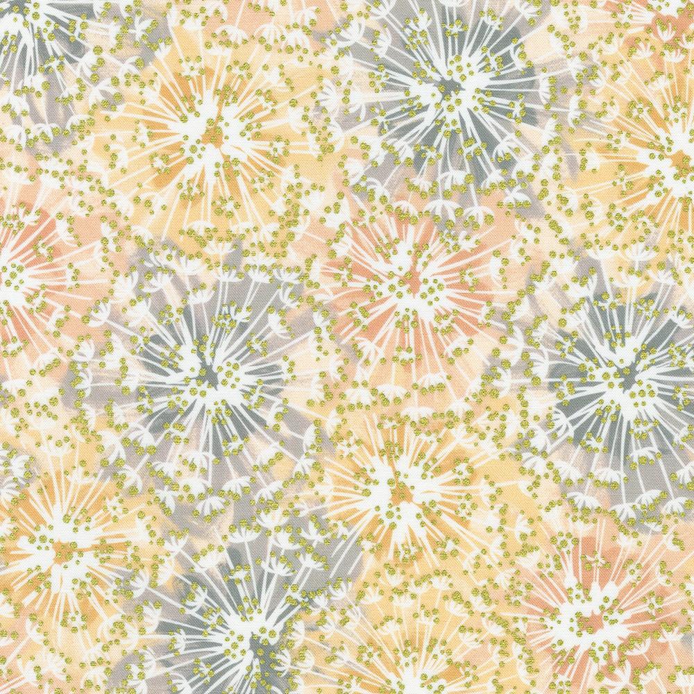robert kaufman fabrics WELDM-22875-143 CORAL by Vanessa Lillrose & Linda Fitch from Wishwell: Summerstone
