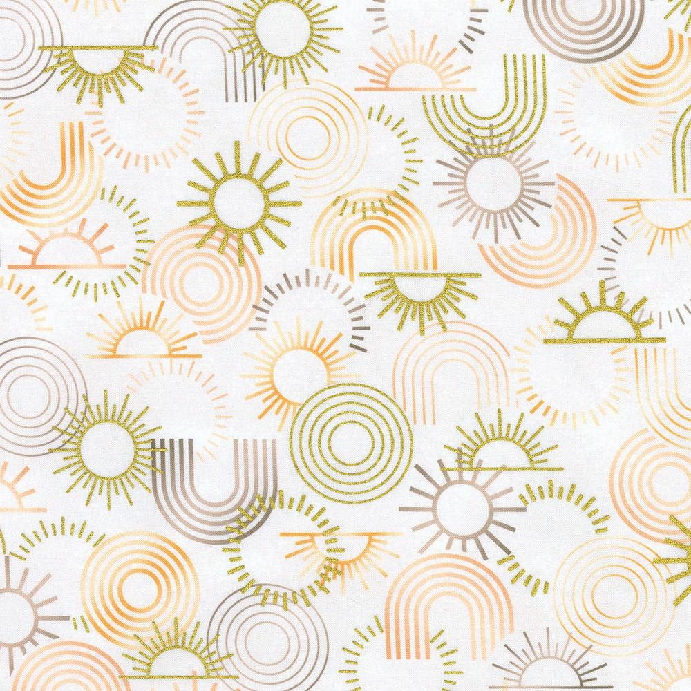 robert kaufman fabrics WELDM-22876-265 PARCHMENT by Vanessa Lillrose & Linda Fitch from Wishwell: Summerstone