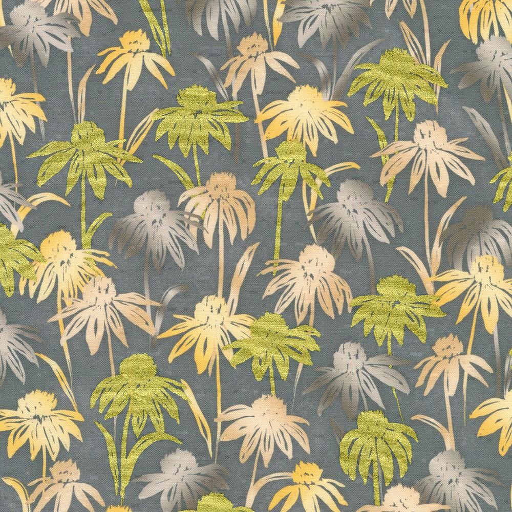 Robert Kaufman Fabrics WELDM-22877-305 GRAPHITE By Vanessa Lillrose & Linda Fitch From Wishwell: Summerstone