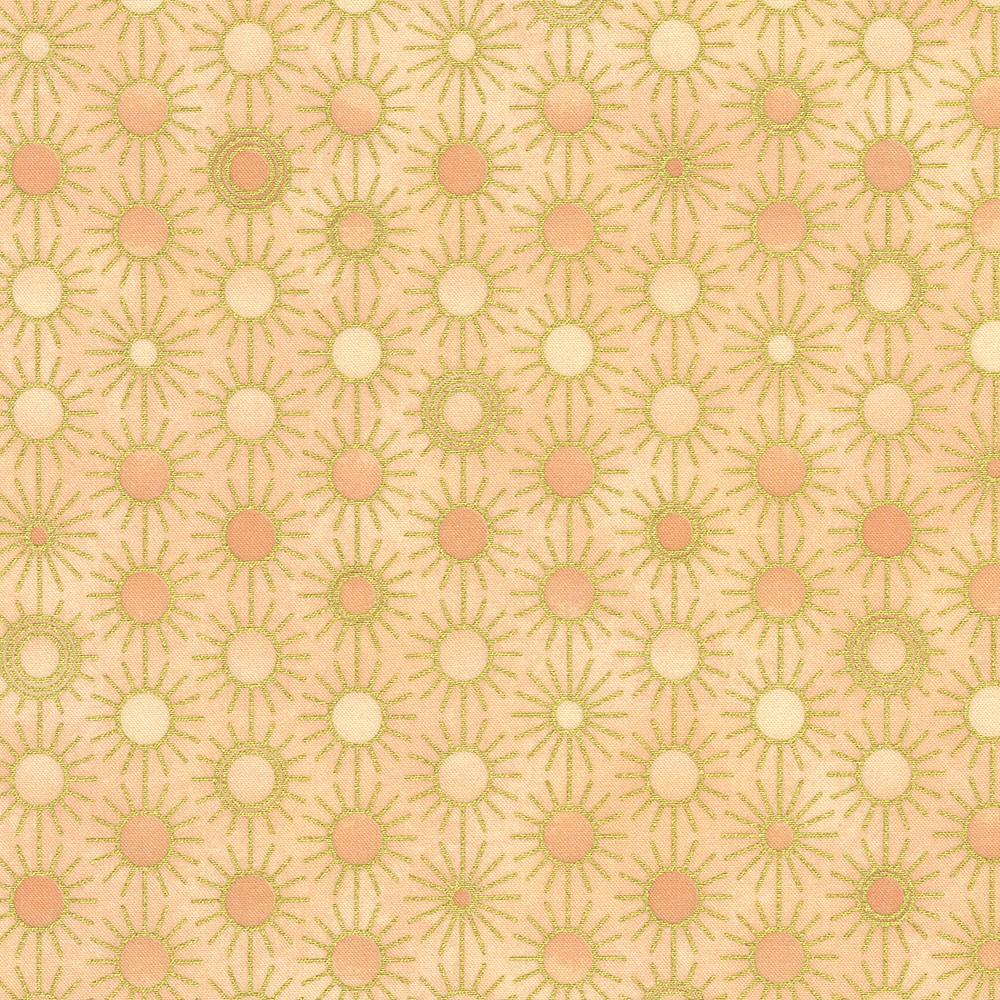 robert kaufman fabrics WELDM-22878-143 CORAL by Vanessa Lillrose & Linda Fitch from Wishwell: Summerstone