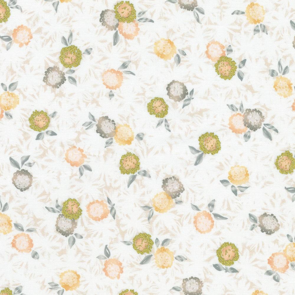 robert kaufman fabrics WELDM-22879-15 IVORY by Vanessa Lillrose & Linda Fitch from Wishwell: Summerstone
