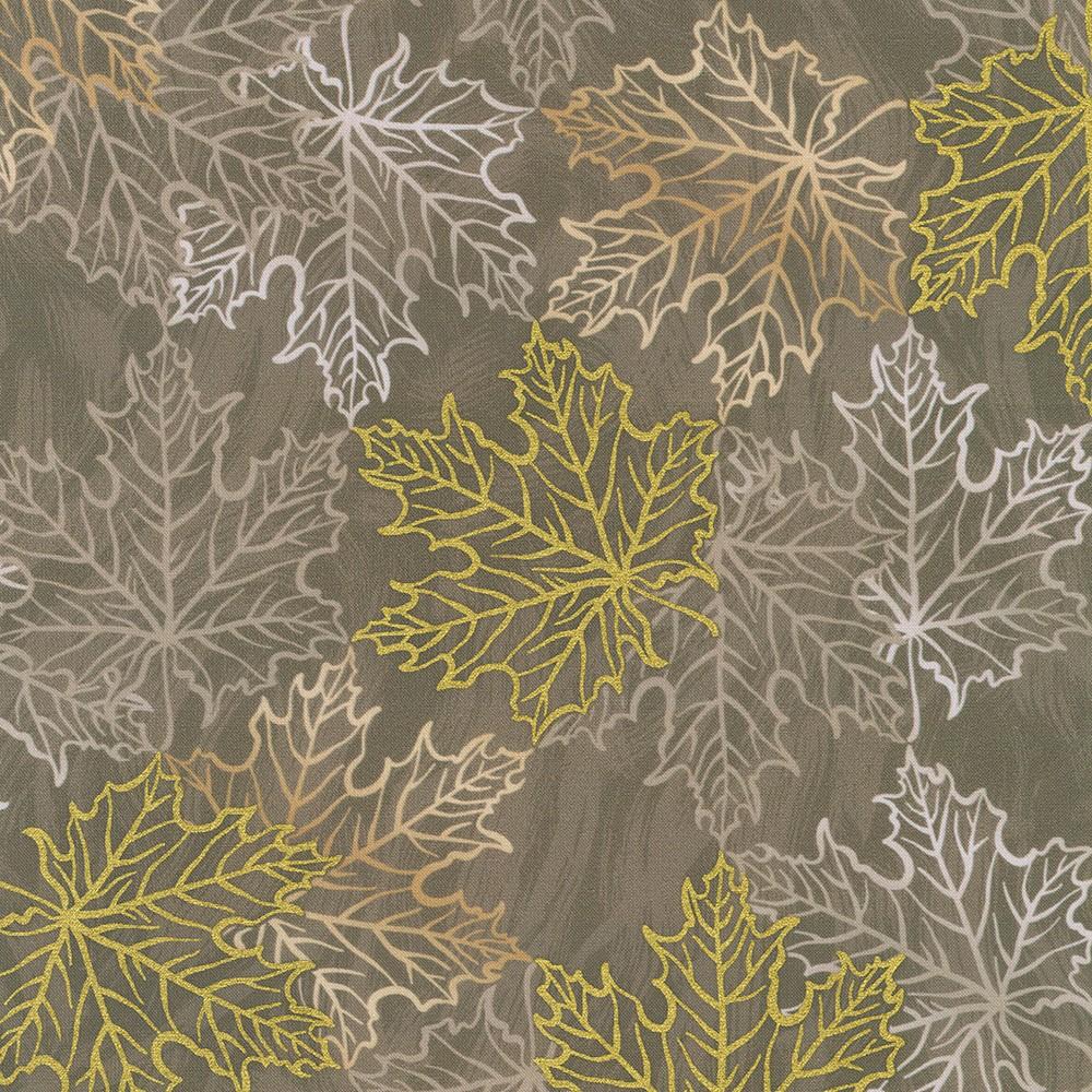 robert kaufman fabrics WELDM-23972-160 TAUPE by Vanessa Lillrose & Linda Fitch from Wishwell: Autumnstone