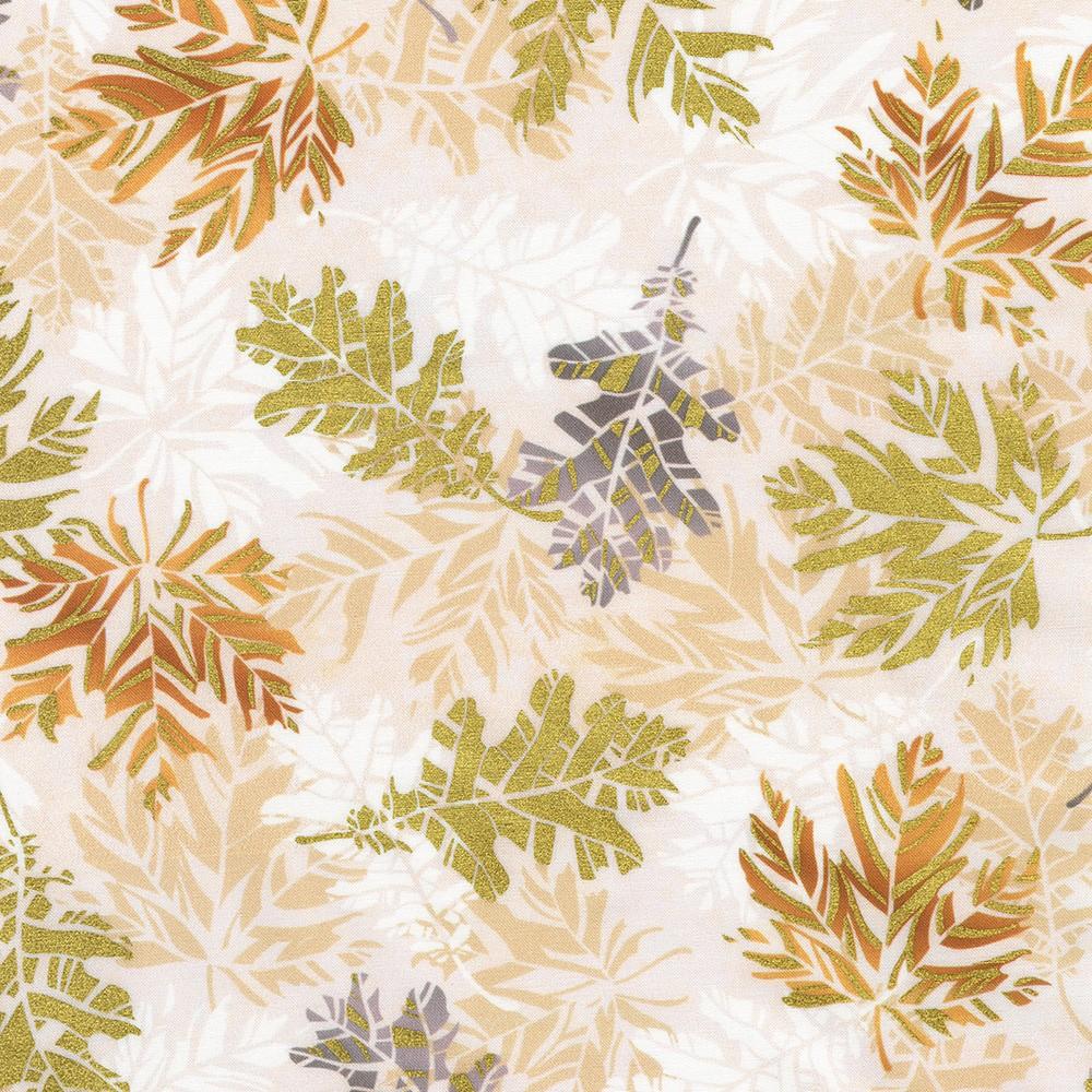 robert kaufman fabrics WELDM-23973-14 NATURAL by Vanessa Lillrose & Linda Fitch from Wishwell: Autumnstone