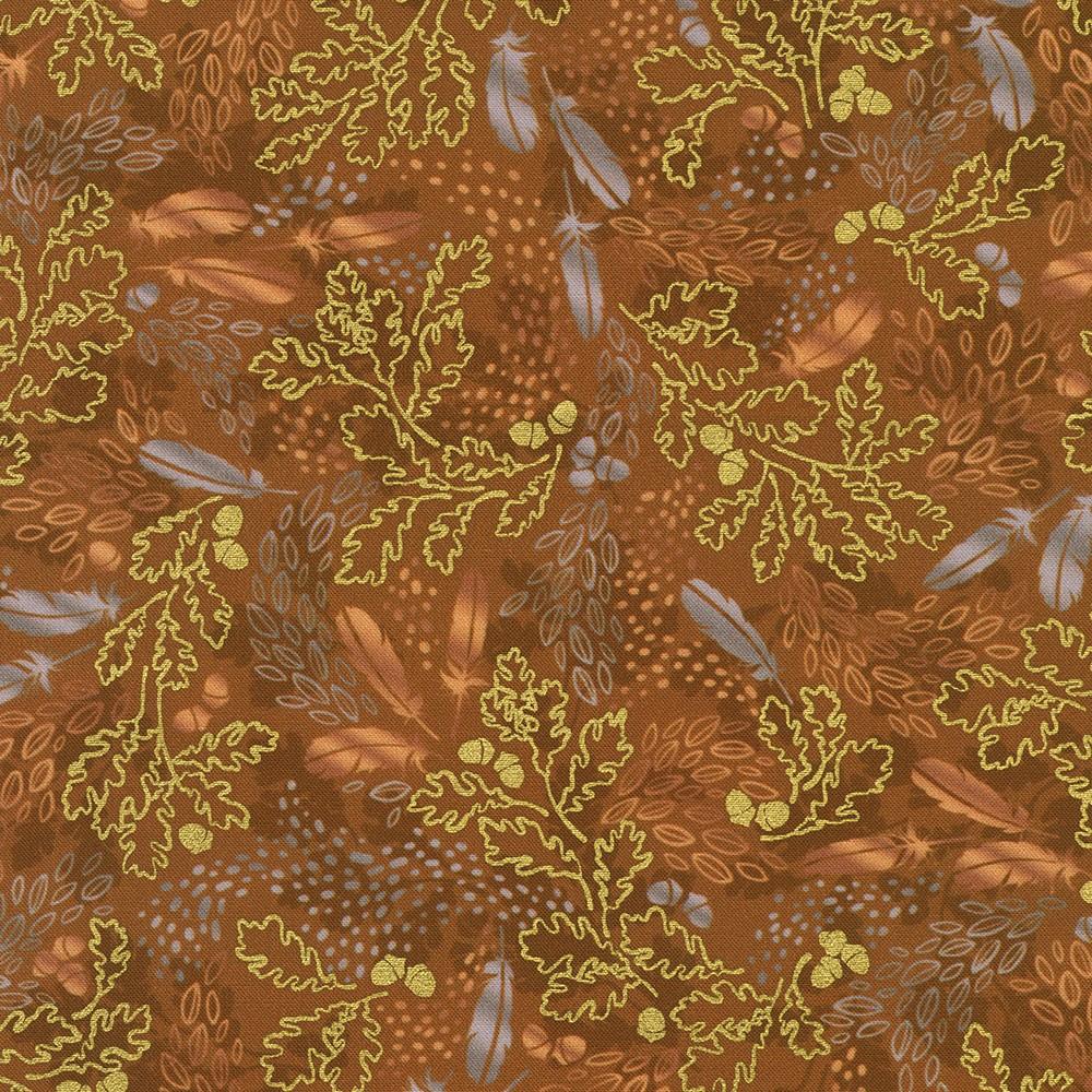 robert kaufman fabrics WELDM-23974-170 SIENNA by Vanessa Lillrose & Linda Fitch from Wishwell: Autumnstone