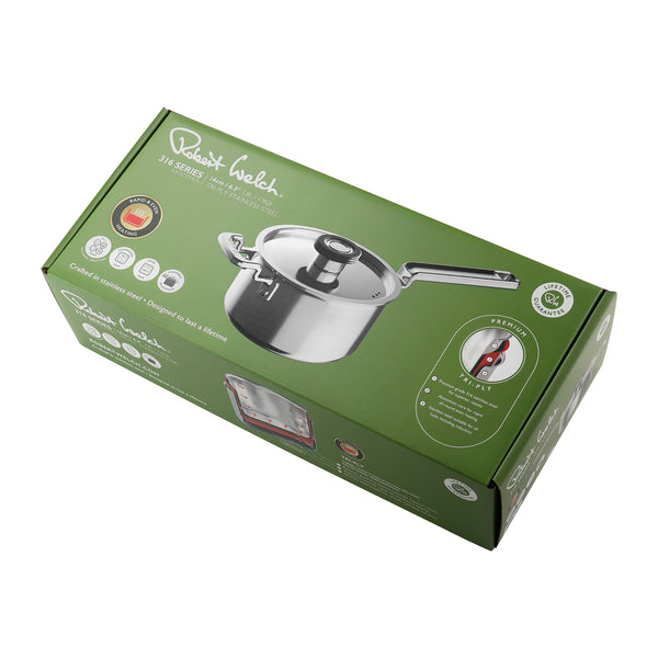 Robert Welch 316 Series Cookware Saucepan 16cm / 1.8L