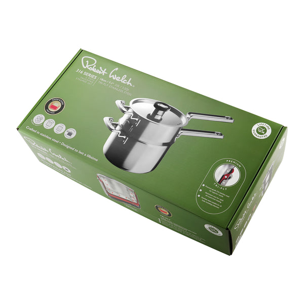 Robert Welch 316 Series Cookware Steamer Set 2 Piece