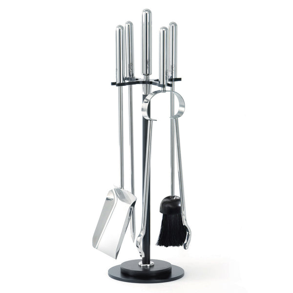 robert welch Brunel Short Fire Irons Set with Coal Tongs