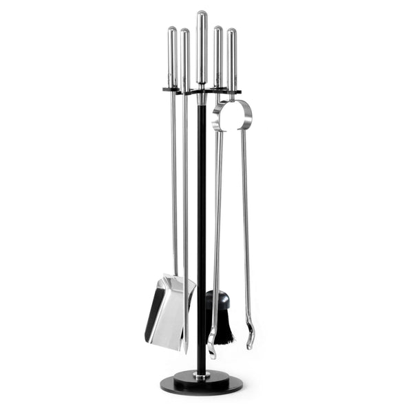 robert welch Brunel Tall Fire Irons Set with Coal Tongs