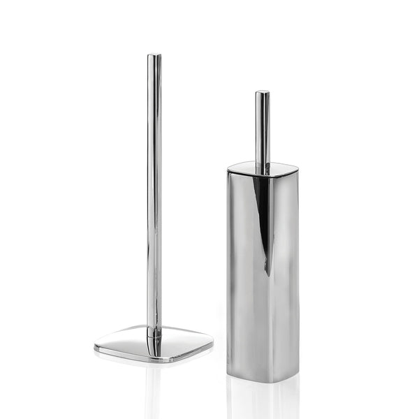 robert welch Burford Toilet Brush Holder with Toilet Roll Floor Stand