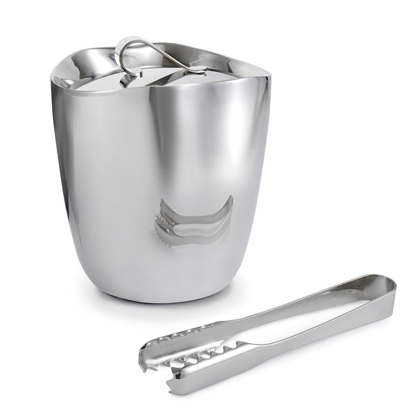 robert welch Drift Double Walled Ice Bucket with Bar Tongs