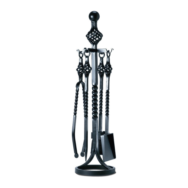 robert welch Dryad Fire Irons Set with Cage Handles