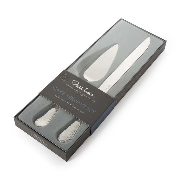 Robert Welch Honeybourne Bright Cake Serving Set 2 Pieces