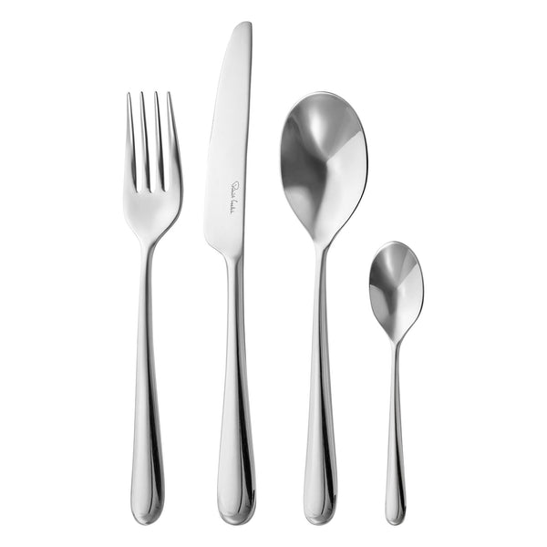 robert welch Kingham Bright Cutlery Set 24 Piece for 6 People
