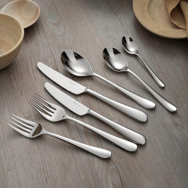 Robert Welch Kingham Bright Cutlery Set 42 Piece For 6 People