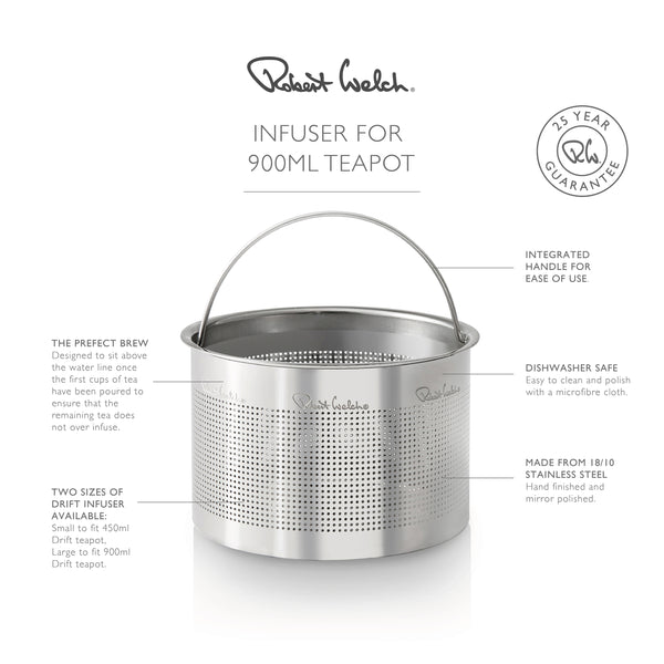 Robert Welch Large Tea Infuser For Drift Teapot 900ml