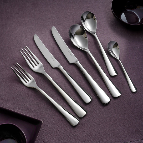Robert Welch Malvern Bright Cutlery Set 56 Piece For 8 People