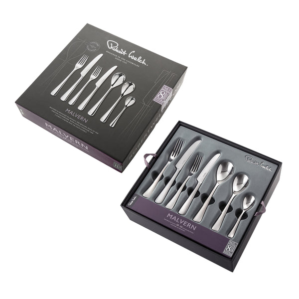 Robert Welch Malvern Bright Cutlery Set 56 Piece For 8 People