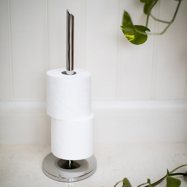 Robert Welch Oblique Toilet Roll Holder Floor Standing