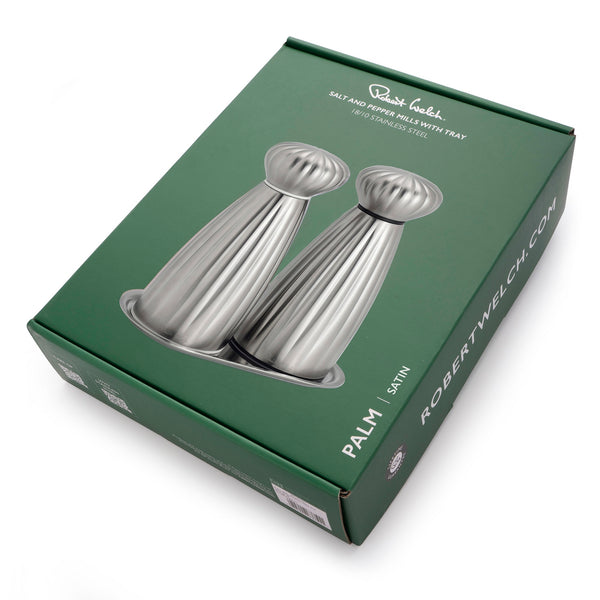Robert Welch Palm Satin Stainless Steel Medium Mills And Tray Set