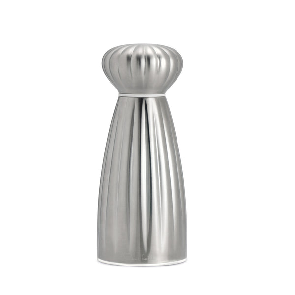 robert welch Palm Satin Stainless Steel Small White Salt Mill