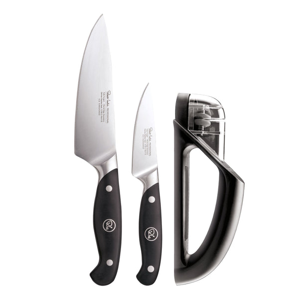 robert welch Professional Kitchen Knife Set with Knife Sharpener