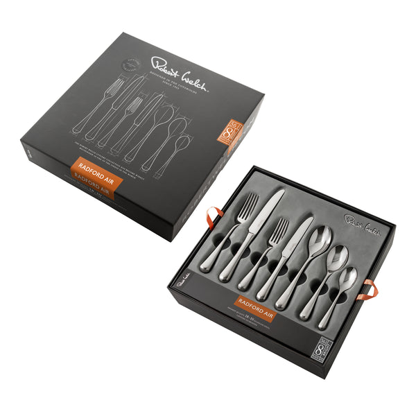 Robert Welch Radford Air Bright Cutlery Set 56 Piece For 8 People
