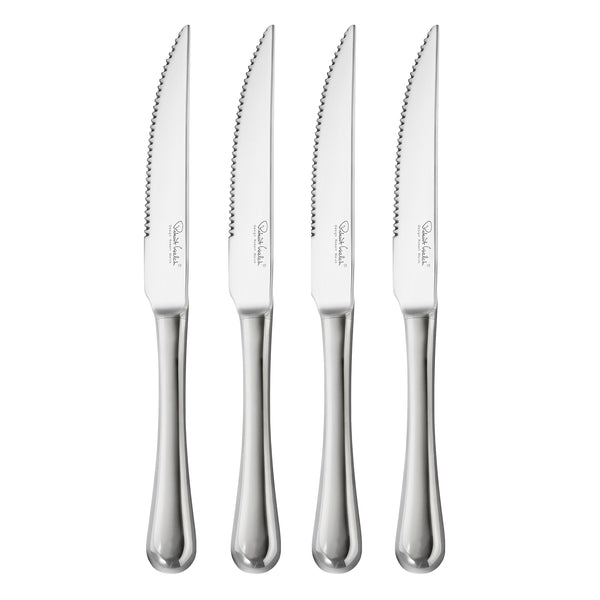 robert welch Radford Air Bright Steak Knife Set of 4