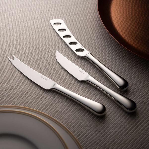 Robert Welch Radford Bright Cheese Knife Set 3 Piece