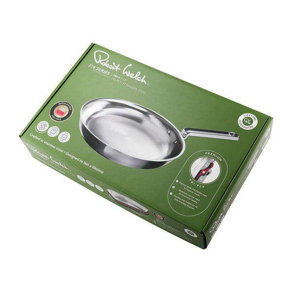 Robert Welch 316 Series Cookware Frying Pan 28cm