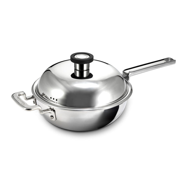 robert welch 316 Series Cookware Wok with Lid 22cm