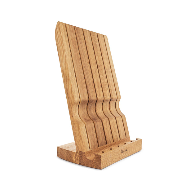 robert welch Angle Oak Knife Block