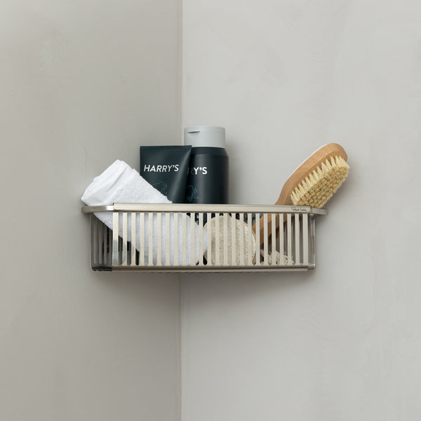 Robert Welch Burford Corner Shower Basket Single