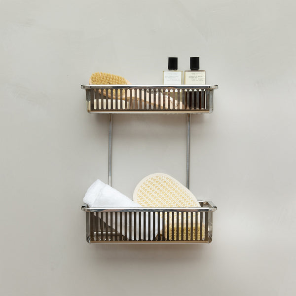 Robert Welch Burford Shower Basket Double