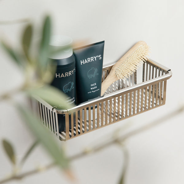 Robert Welch Burford Shower Basket Single