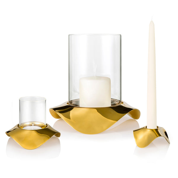 Robert Welch Drift Dawn Candle Holder Set Of 2