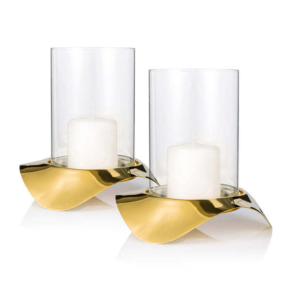 robert welch Drift Dawn Hurricane Lamp Set of 2