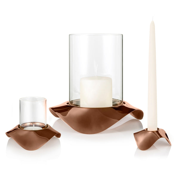Robert Welch Drift Dusk Candle Holder Set Of 2