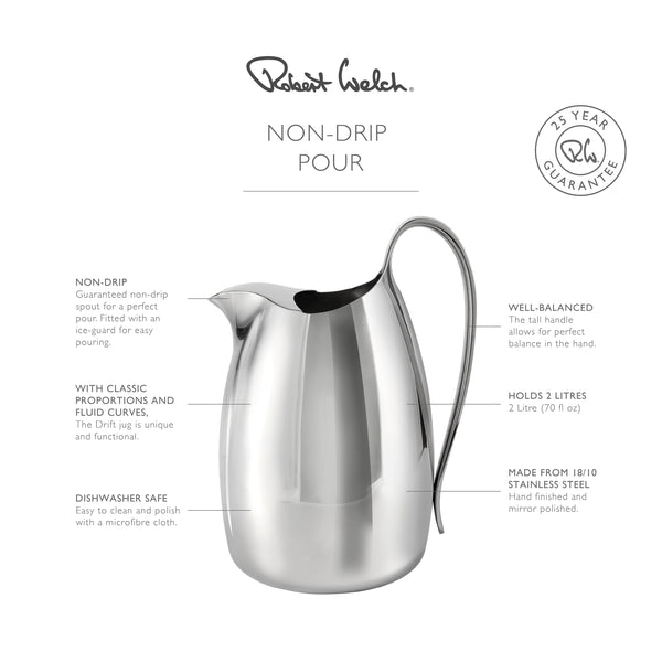 Robert Welch Drift Jug With Ice Guard 2 Litre