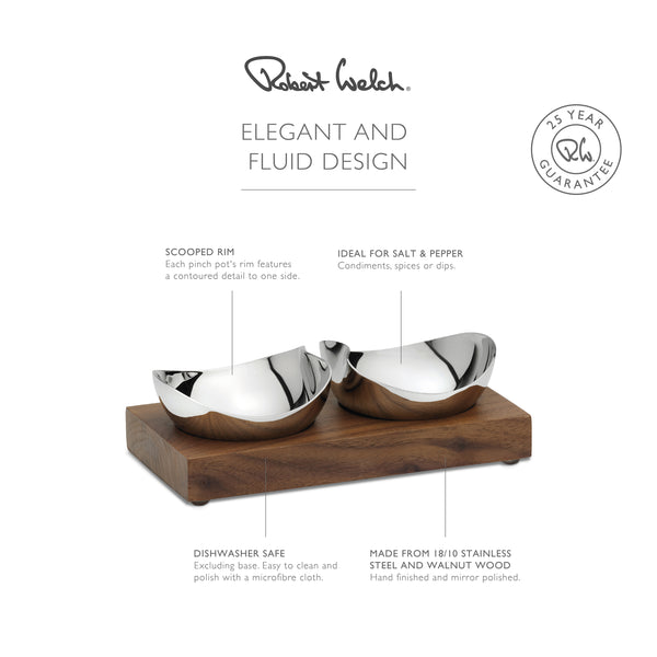 Robert Welch Drift Pinch Pot And Stand Set
