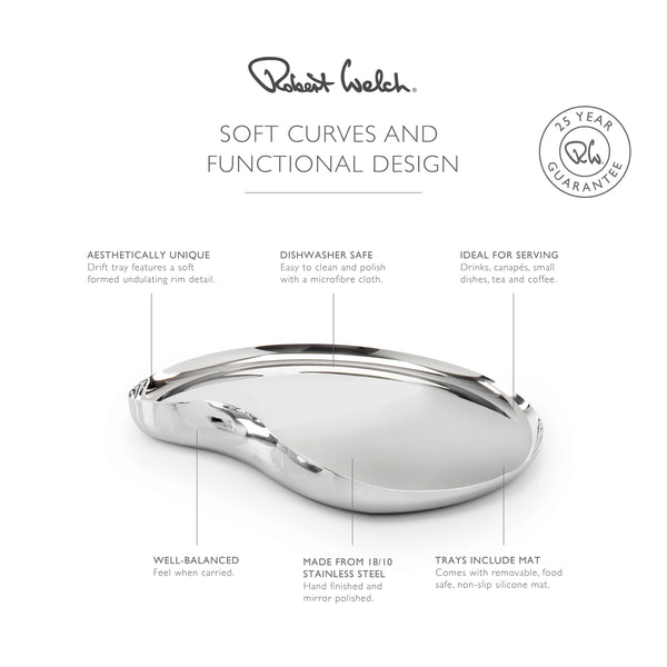 Robert Welch Drift Serving Tray 25cm