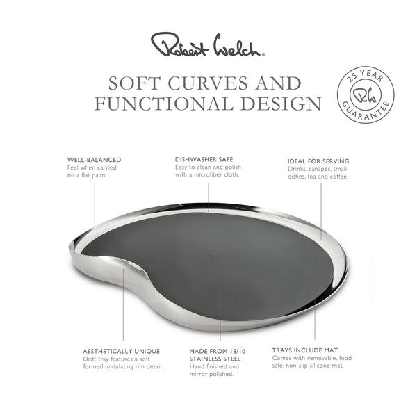 Robert Welch Drift Serving Tray 36cm