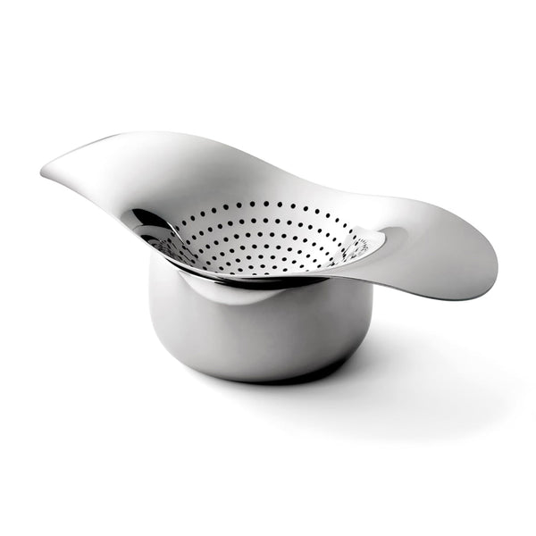 robert welch Drift Tea Strainer & Bowl