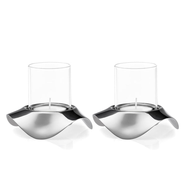 robert welch Drift Tealight Holder Set of 2