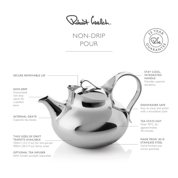 Robert Welch Drift Teapot 900 Ml
