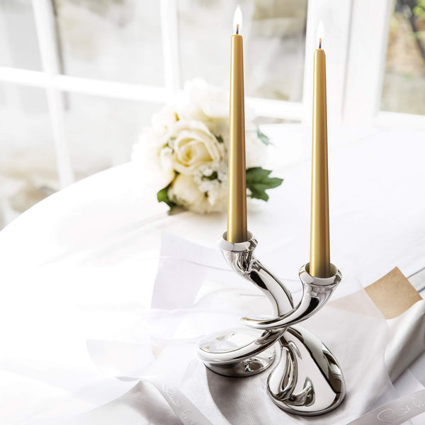 Robert Welch Gold Venetian Candle 25cm