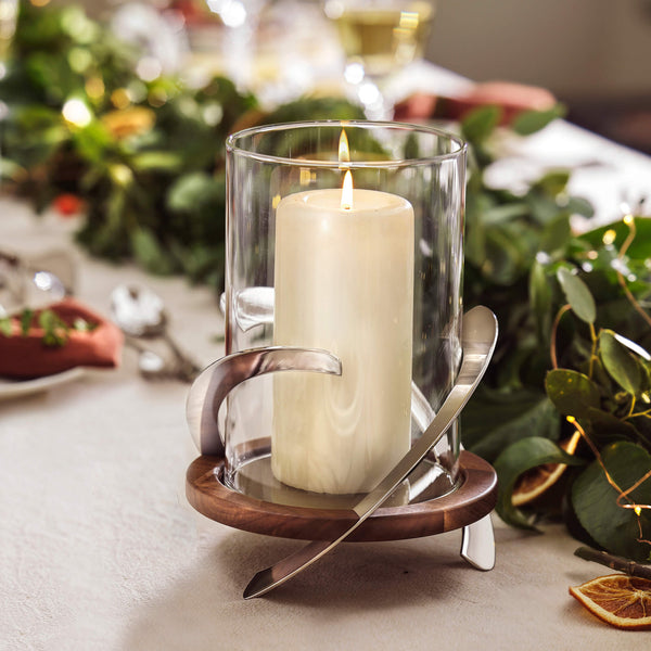 Robert Welch Ivory Pillar Candle 7cm X 15cm