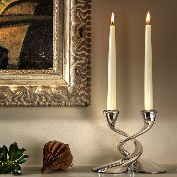 Robert Welch Ivory Venetian Candle 25cm